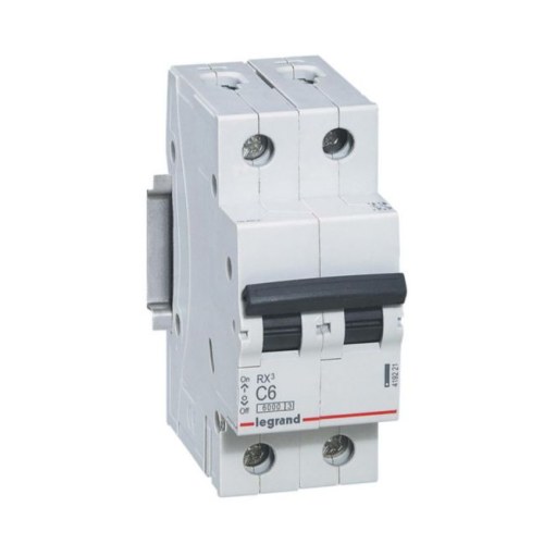 Автоматический выключатель RX3 2P C6 6k Legrand — Legrand 419221