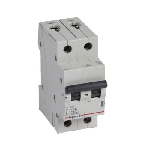 Автоматический выключатель RX3 2P C25 6k Legrand — Legrand 419226