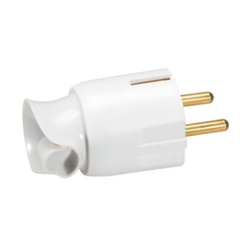 Вилка штепсельная 2К+З белая Legrand — Legrand 50172