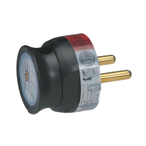Вилка ультраплоская (черн. ) Legrand — Legrand 50184