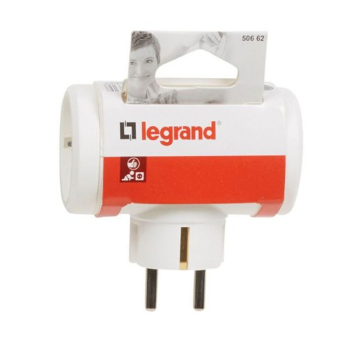 Тройник белый Legrand — Legrand 50662