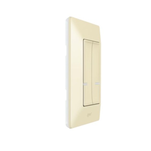 Умный беспроводной выключатель 2-клавишный. Цвет Слоновая кость Legrand — Legrand 752287