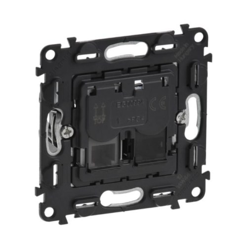 Valena IN'MATIC. Информационная розетка комбинированная RJ11/RJ45 Кат. 6 UTP Legrand — Legrand 753032