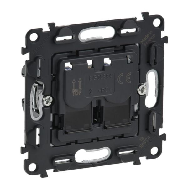 LG-753041-1 Valena IN'MATIC. Информационная розетка двойная RJ45 Кат. 5е UTP Legrand — Legrand 753041