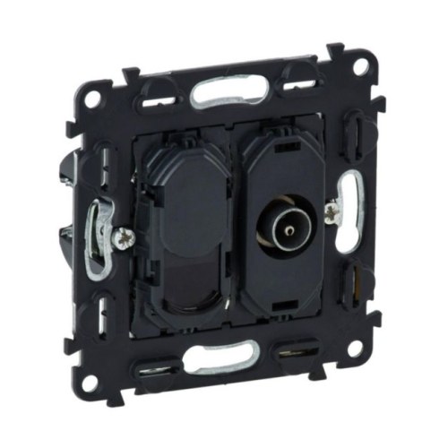 Valena IN'MATIC. Розетка TV "звезда"/RJ45 Кат. 6 UTP Legrand — Legrand 753055