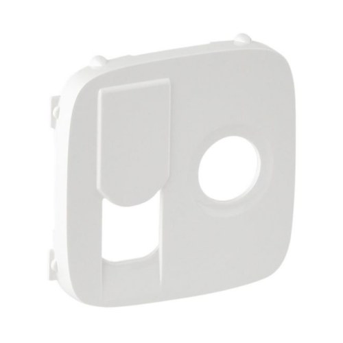 Valena ALLURE. Лицевая панель розетки TV-RJ45. Белая Legrand — Legrand 754835
