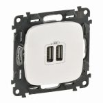VLN-a ЖЕМ Розетка 2хUSB зарядка Legrand — Legrand 754999