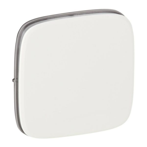 LG-755005-1 Valena ALLURE. Лицевая панель для выключателей одноклавишныйавишных. Белая Legrand — Legrand 755005
