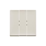 Лицевая панель для выключателей 3-клавишных Valena Life, слоновая кость Legrand — Legrand 755031, фото 2