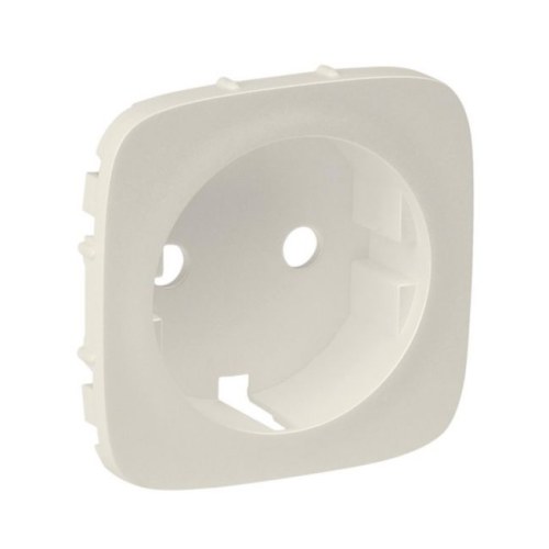 Valena ALLURE. Лицевая панель розетки 2К+З. Слоновая кость Legrand — Legrand 755206