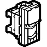 Розетка RJ 45 - Программа Mosaic - категория 5е - UTP - 1 модуль - белый - LCS² Legrand — Legrand 76551, фото 3