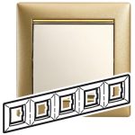 Valena рамка 5п. Гор. Золото Legrand — Legrand 770305