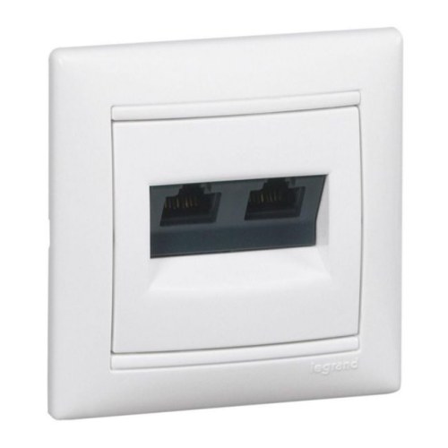 Rj 45 - 2 Выхода, Utp, кат. 5 Бел Legrand — Legrand 774231