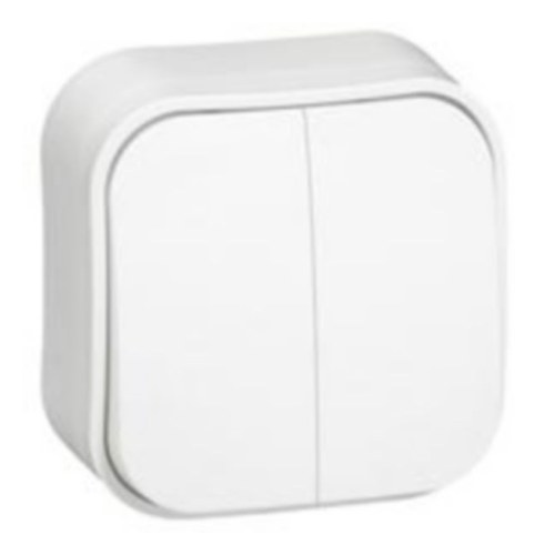 Forix Выключатель 2х (бел. ) Legrand — Legrand 782402