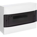 Practibox S Пластиковый щит навесной 1X12, цвет двери дымчатый Legrand — Legrand 135611, фото 4