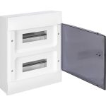 Practibox S Пластиковый щит распределительный навесной 2X12, дымчатая дверь Legrand — Legrand 135612, фото 3