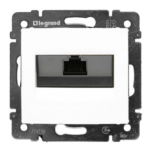 Valena Rj 45 - 1 Выход, 5 кат. , (Бел) Legrand — Legrand 774230