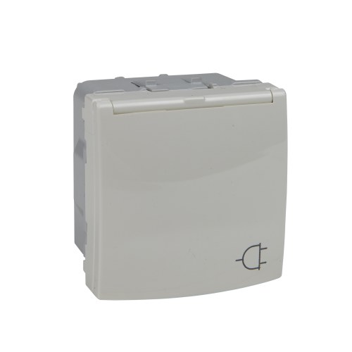 MGU3.037.25TA Розетка с заземлением со шторками и крышкой, 16 А, IP 40* Schneider Electric — Schneider Electric MGU3.037.25TA