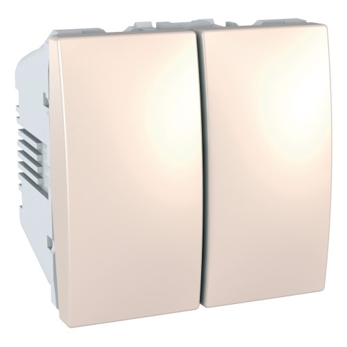 MGU3.213.25 Переключатель 2 клавишный, сл.к. Schneider Electric — Schneider Electric MGU3.213.25