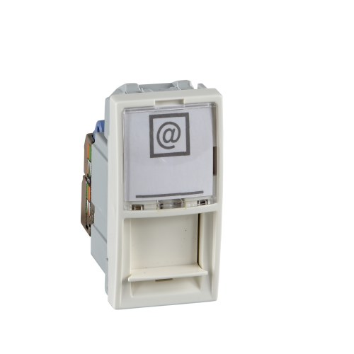 MGU3.410.25 RJ45 кат.5 1-модуль (сл.к.) Schneider Electric — Schneider Electric MGU3.410.25