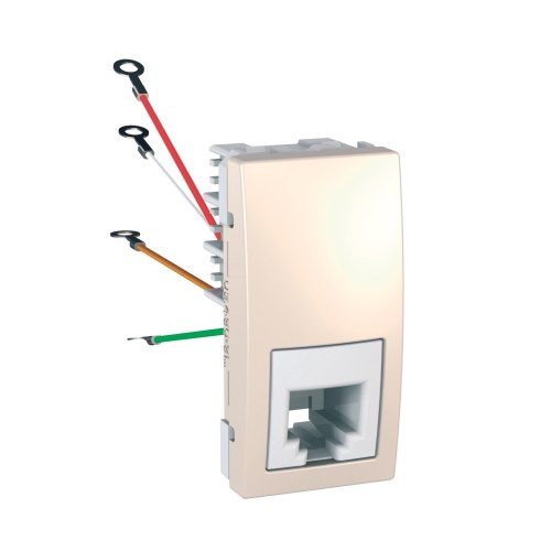 MGU3.490.25 Телефонная розетка RJ11 1-модуль (сл.к.) Schneider Electric — Schneider Electric MGU3.490.25