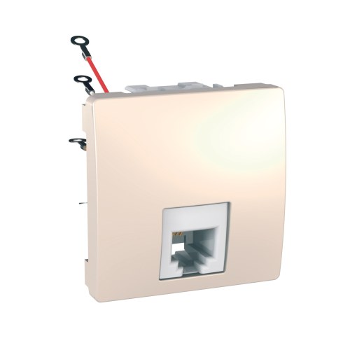MGU3.492.25 Телефонная розетка RJ11 2-модуля (сл.к.) Schneider Electric — Schneider Electric MGU3.492.25