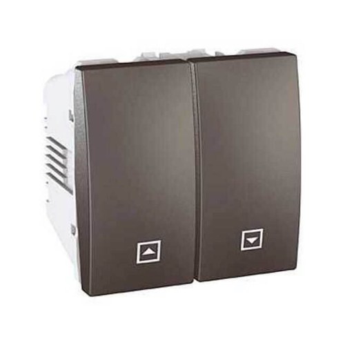 MGU3.207.12 Выключатель для жалюзи нажимной 2-модульный (графит) Schneider Electric — Schneider Electric MGU3.207.12