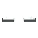MTN6192-6034 Клавиша для переключателя KNX, System Design, 2-кнопки (Антрацит) Schneider Electric — Schneider Electric MTN6192-6034, фото 2