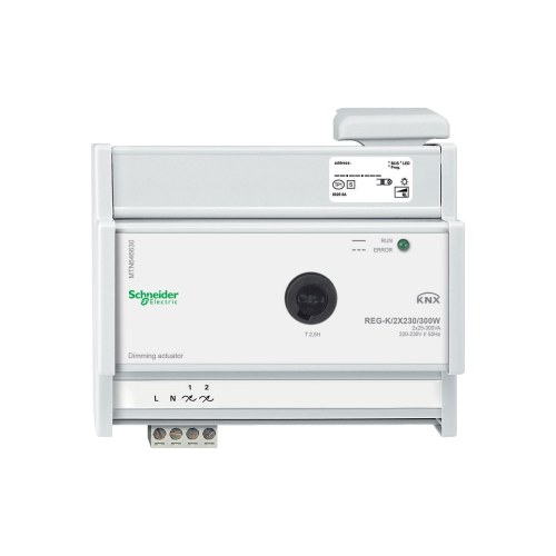 Диммирующий актуатор KNX REG-K/2x230/300 Вт — Schneider Electric MTN646630