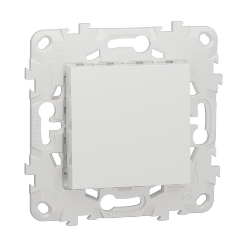 UNICA NEW выключатель 1- лавишный, сх. 1, 10 AX, 250 В, белый — Schneider Electric NU520118