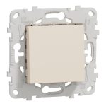 UNICA NEW выключатель 1- лавишный, сх. 1, 10 AX, 250 В, бежевый — Schneider Electric NU520144