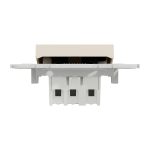 UNICA NEW выключатель 1- лавишный, сх. 1, 10 AX, 250 В, бежевый — Schneider Electric NU520144, фото 2