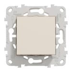 UNICA NEW выключатель 1- лавишный, сх. 1, 10 AX, 250 В, бежевый — Schneider Electric NU520144, фото 4