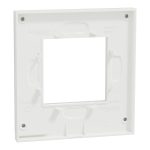 UNICA PURE рамка 1-постовая, горизонтальная, БЕЛОЕ СТЕК/белый — Schneider Electric NU600285, фото 3