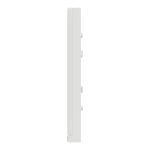 UNICA PURE рамка 1-постовая, горизонтальная, МАТОВОЕ/белый — Schneider Electric NU600289, фото 3
