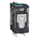 Миниатюрные реле 2 перекидных контакта — Schneider Electric RXM2AB1P7, фото 4