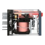 Миниатюрные реле 3 перекидных контакта — Schneider Electric RXM3AB1P7, фото 3