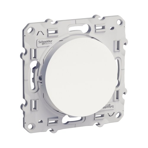 S520201 Odace 1-клавишный выключатель, цвет белый Schneider Electric — Schneider Electric S520201
