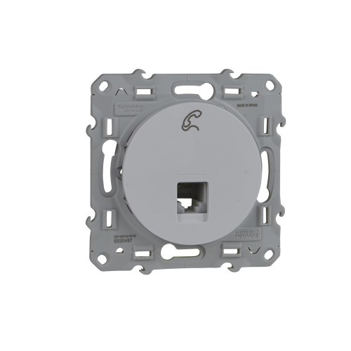 S520497 Odace Телефонная розетка, белая Schneider Electric — Schneider Electric S520497