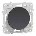 S540201 Odace 1-клавишный выключатель, цвет антрацит Schneider Electric — Schneider Electric S540201