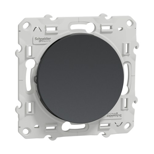 S540201 Odace 1-клавишный выключатель, цвет антрацит Schneider Electric — Schneider Electric S540201