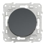 S540201 Odace 1-клавишный выключатель, цвет антрацит Schneider Electric — Schneider Electric S540201, фото 3