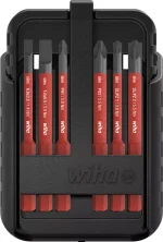 Набор бит slimBit electric slimVario шлиц, Phillips, Pozidriv, PlusMinus/Pozidriv, TORX, 12 шт. в SlimBit box — Wiha W43162, фото 5
