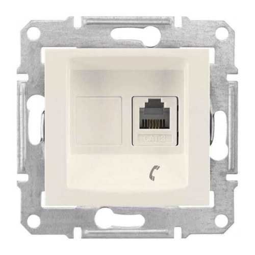 SDN4101123 Телефонные розетки RJ11 (крем) Schneider Electric — Schneider Electric SDN4101123
