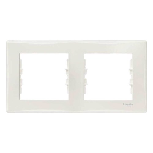 SDN5800323 Рамка 2-постовая, горизонтальная (крем) Schneider Electric — Schneider Electric SDN5800323