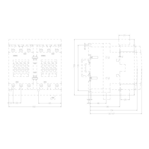 Механический соединитель Siemens 3RA1 для контакторов 3RT105, 3RT145 — Siemens 3RA1932-2D