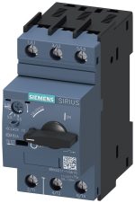 Автомат защиты двигателя Siemens 3RV2 3P 4,5-6,3A типоразмер S00 — Siemens 3RV2011-1GA10