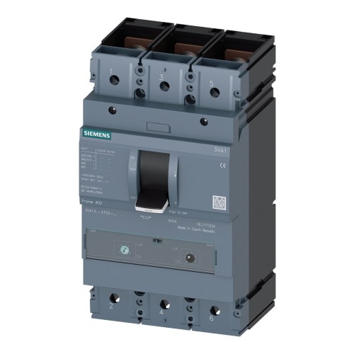Автоматический выключатель в литом корпусе Siemens 3VA1 3P 400A 36кА — Siemens 3VA1340-4EF32-0AA0