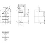 Автоматический выключатель в литом корпусе Siemens 3VA1 3P 400A 36кА — Siemens 3VA1340-4EF32-0AA0, фото 2