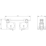 Механическая блокировка Siemens 3VA9 со штангой для 3VA1/2 до 630 А — Siemens 3VA9088-0VM10, фото 2